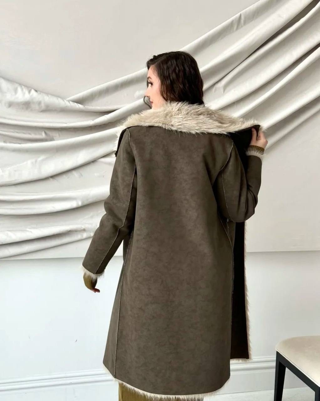 дубленка женская,дубленка удлиненная,дубленка женская из натуральной овчины,стильная дубленка,длинная дубленка