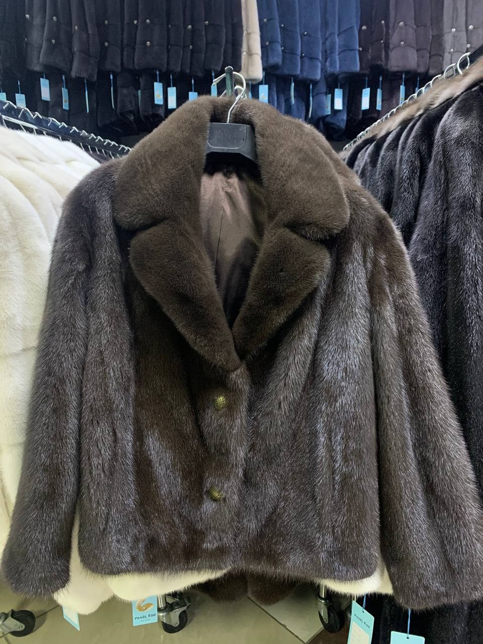 полушубок из норки,норковая шуба,шуба норка,шуба автоледи из норки,шуба из норки