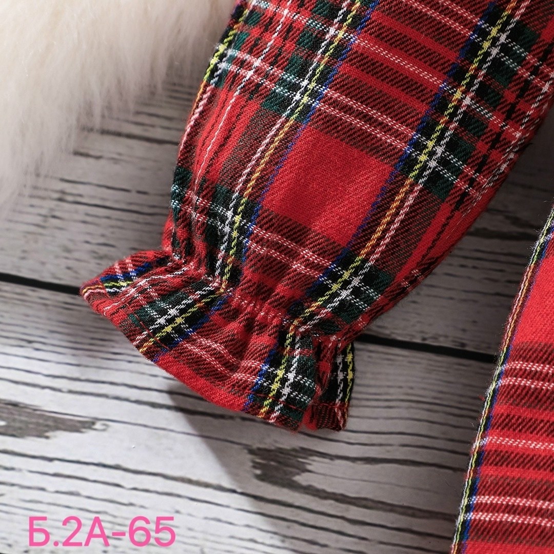 рождественский комбинезон,клетчатый комбинезон,рождественский комбинезон для маленьких девочек,комбинезон в клетку,комбинезон для малыша новогодний