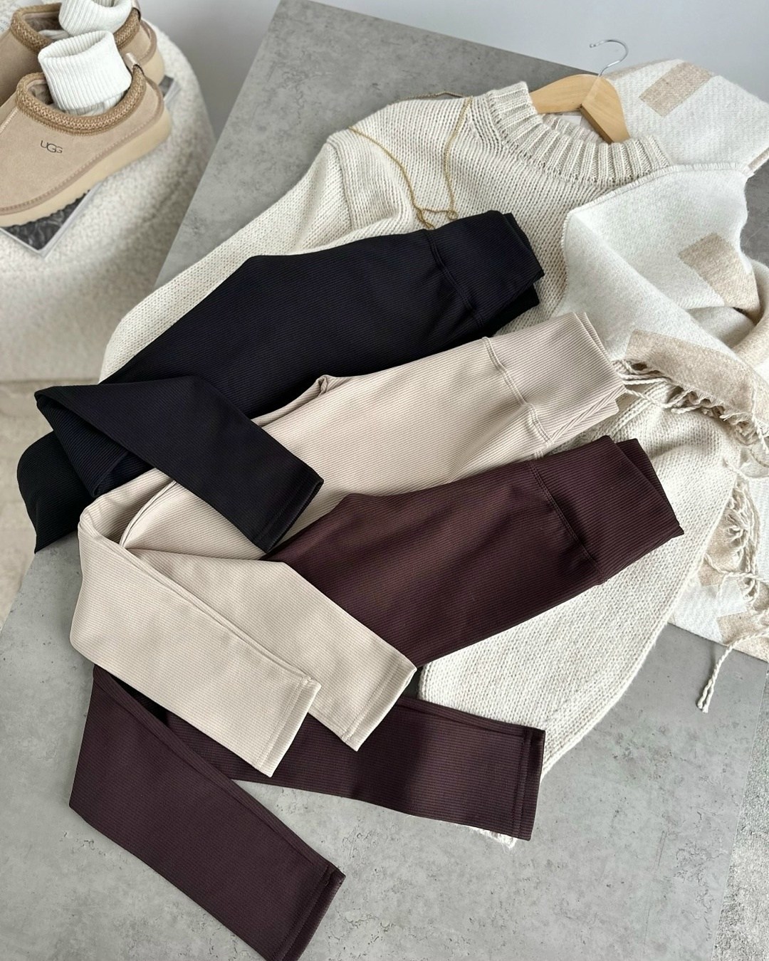 женские легинсы,легинсы в рубчик,легинсы лапша,коричневые женские леггинсы в рубчик с высокой,трикотажные брюки