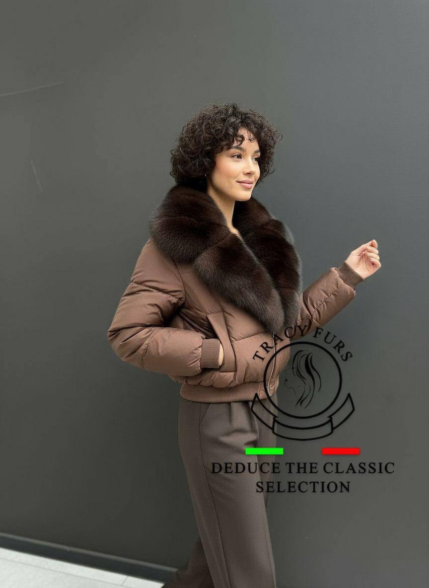 стильные пуховики,пуховики с натуральным мехом,короткий пуховик,пуховик с мехом,пуховик