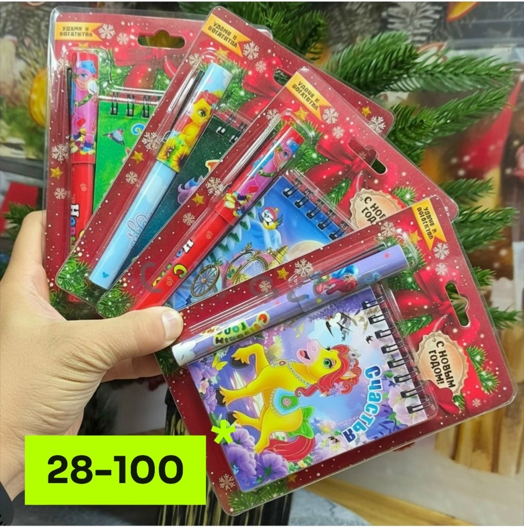 подарочный набор новогодний блокнот,подарочный набор блокнот,набор блокнот,новогодние наборы,набор подарочные