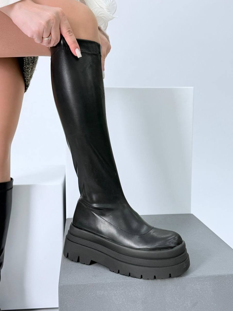 ,женские сапоги,демисезонные сапоги,сапоги демисезонные на платформе,высокие сапоги