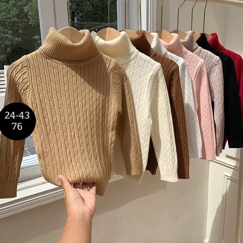 свитер для девочек,детский свитер,вязаные свитера,свитер с воротником,свитер