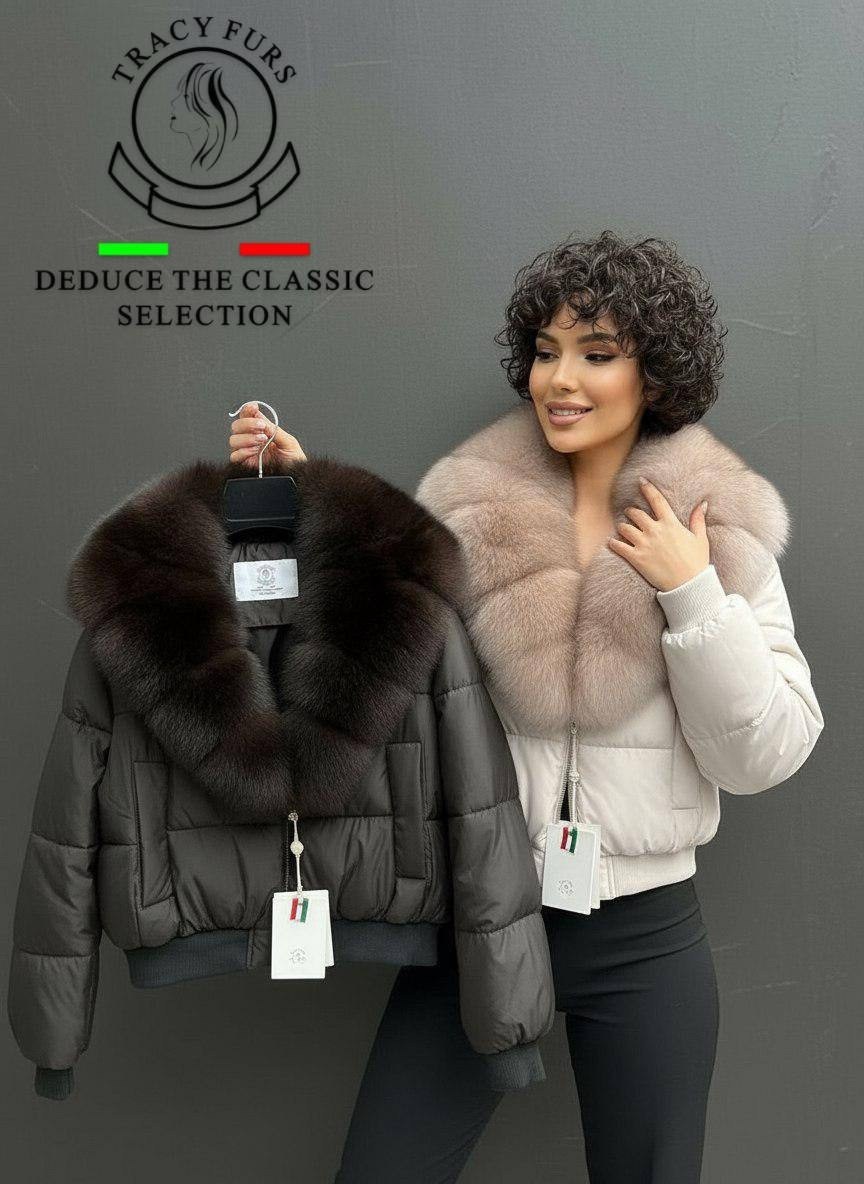стильные пуховики,пуховики с натуральным мехом,короткий пуховик,пуховик с мехом,пуховик