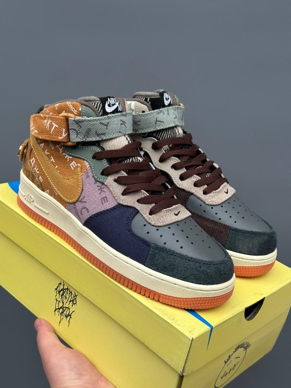 nike air force 1 low travis scott cactus jack,travis scott x nike air force 1 low cactus jack,nike air force 1 travis scott,кросcовки nike air force 1,nike air force 1 x travis scott