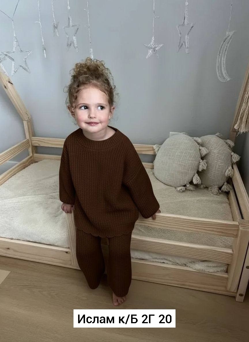 детский вязаный костюм,вязаные костюмы,вязаный костюм для девочек,комплект вязаный,комплект свитер