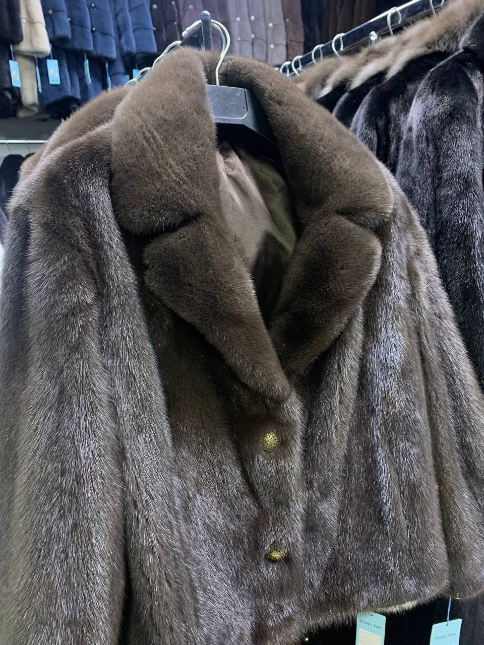 полушубок из норки,норковая шуба,шуба норка,шуба автоледи из норки,шуба из норки