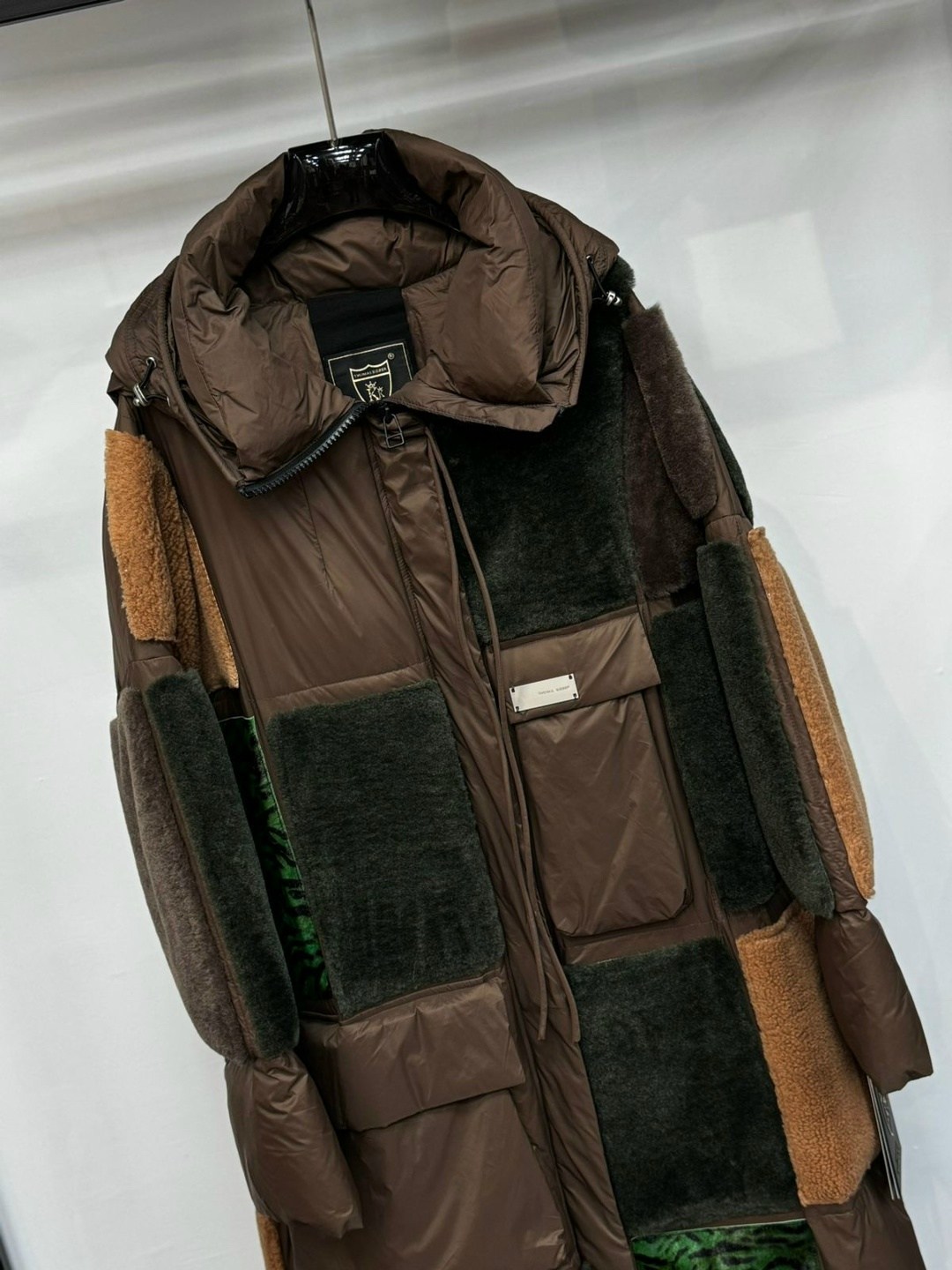 пальто комбинированное,пуховик женский,длинные пуховики,пуховик пальто,пальто зимнее