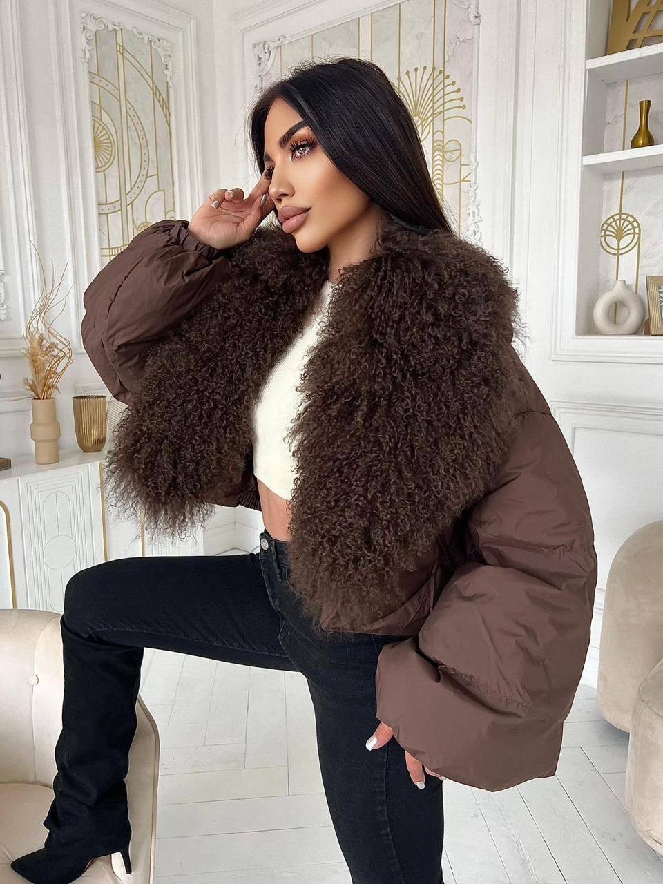 стильная куртка,куртка меховая,пуховик короткий,пуховики с натуральным мехом,женские пуховики