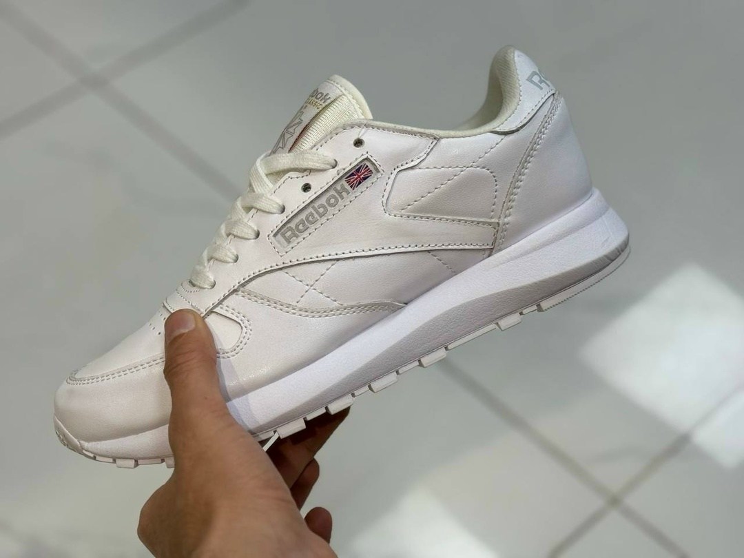кроссовки reebok classic, белые/кожаные,кроссовки reebok classic,кроссовки reebok,мужские кроссовки reebok classic leather,женские кроссовки reebok