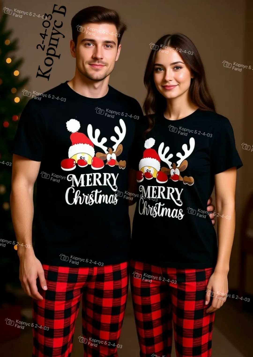 рождественская пижама,пижама для пары,пижама новогодняя,пижамы для женщин,комплект пижама