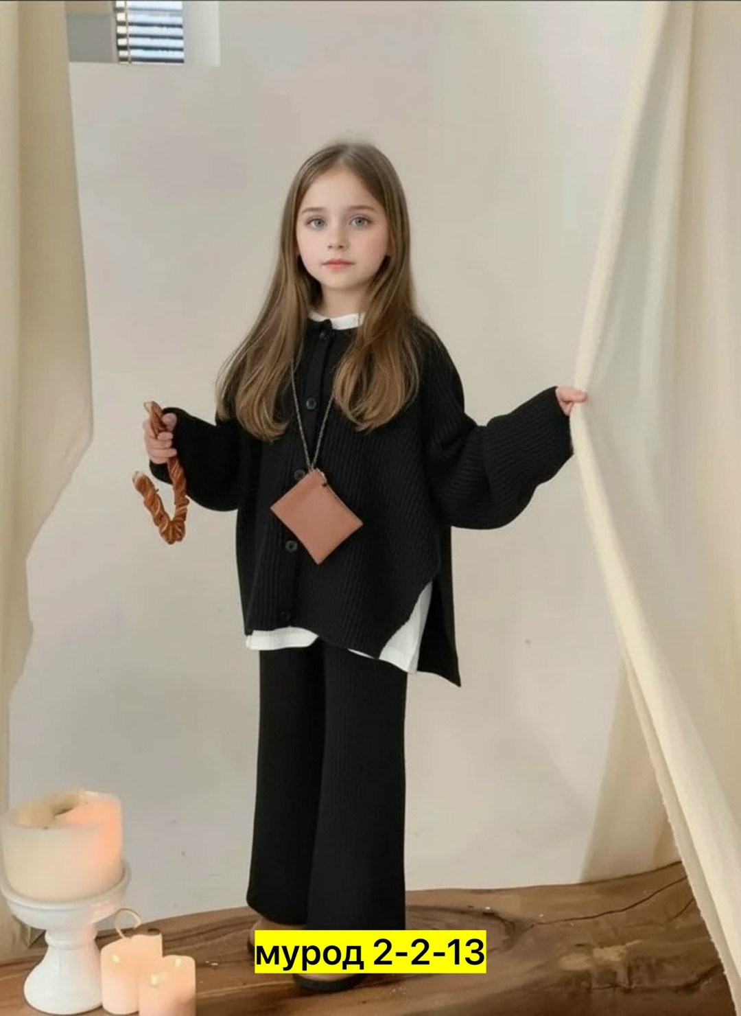 вязаный костюм для девочек,комплект одежды для девочек,трикотажные костюмы,костюмы для девочки,корейский свитер