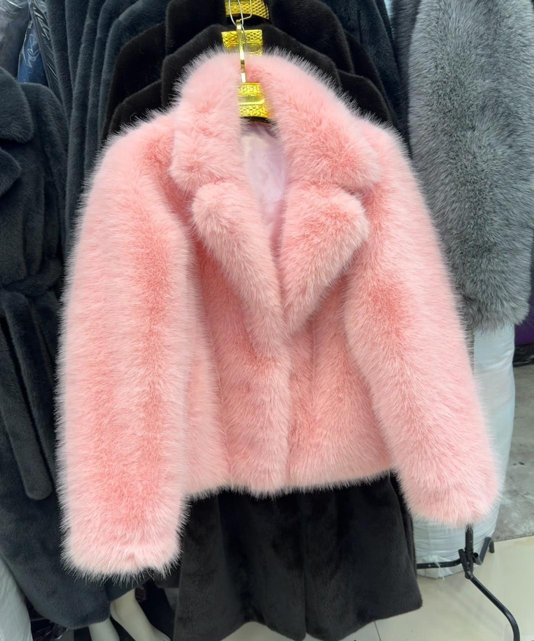 шуба розовая,шубка,шуба меховая,розовая шубка,короткая шуба