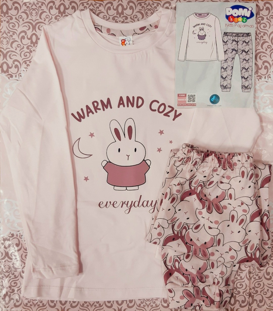 пижама для девочки,комплект пижама,пижама baykar,пижама детская,детская пижама для девочек