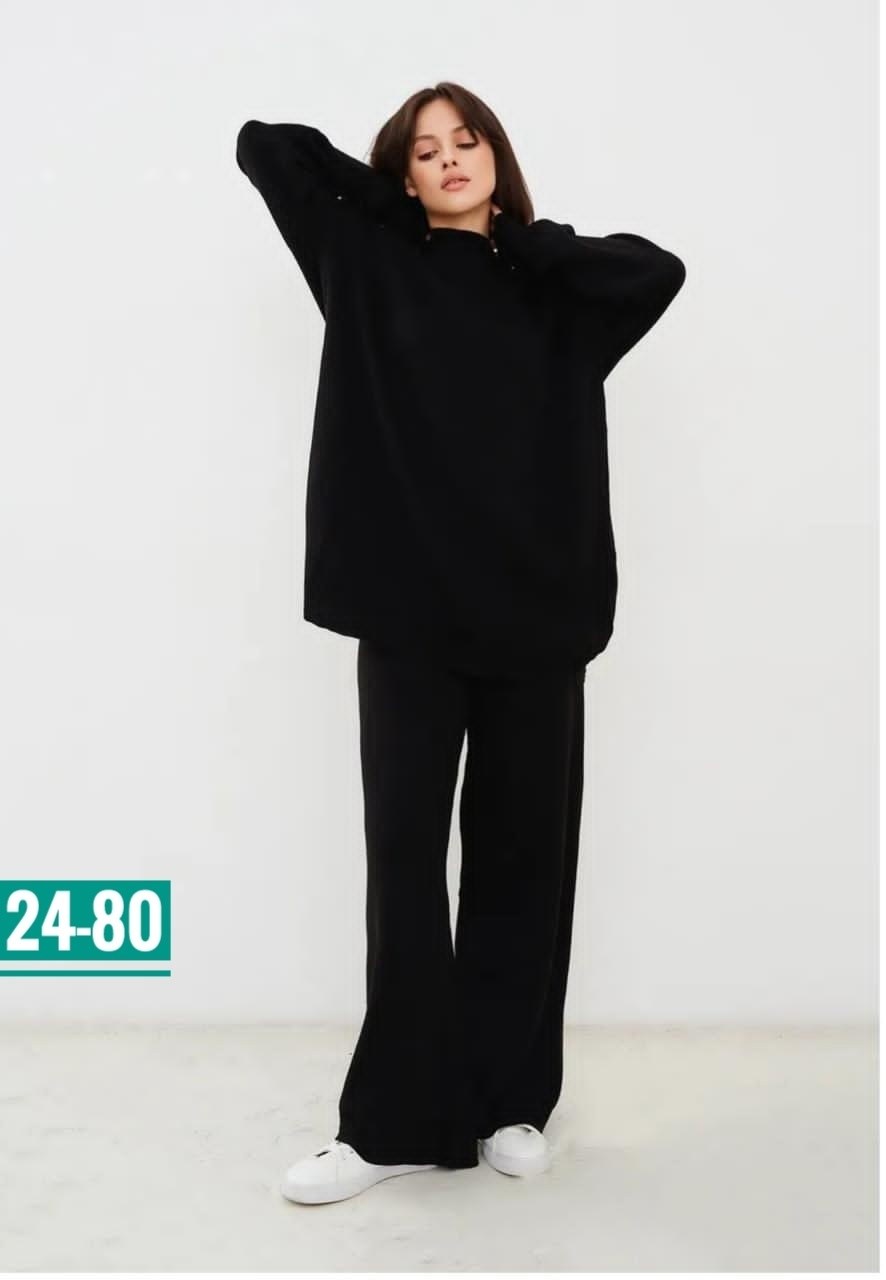 костюм вязаный с брюками,костюмы женские брючные,вязаные костюмы женские,костюм трикотажный женский с брюками широкими зеленый,костюм шерстяной