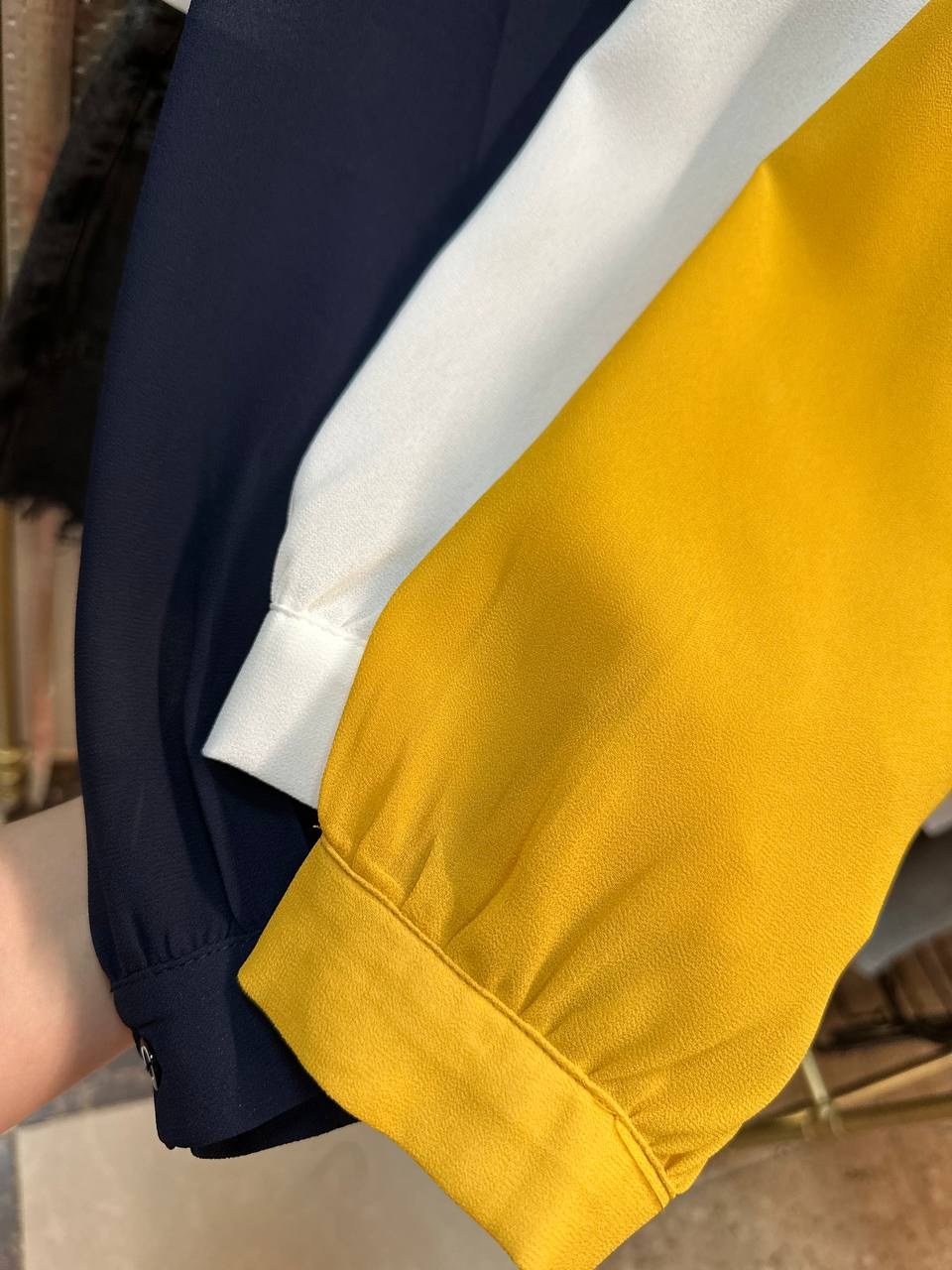 блузка стильная,желтая блузка,блузка модная,блузка с оборками,блуза