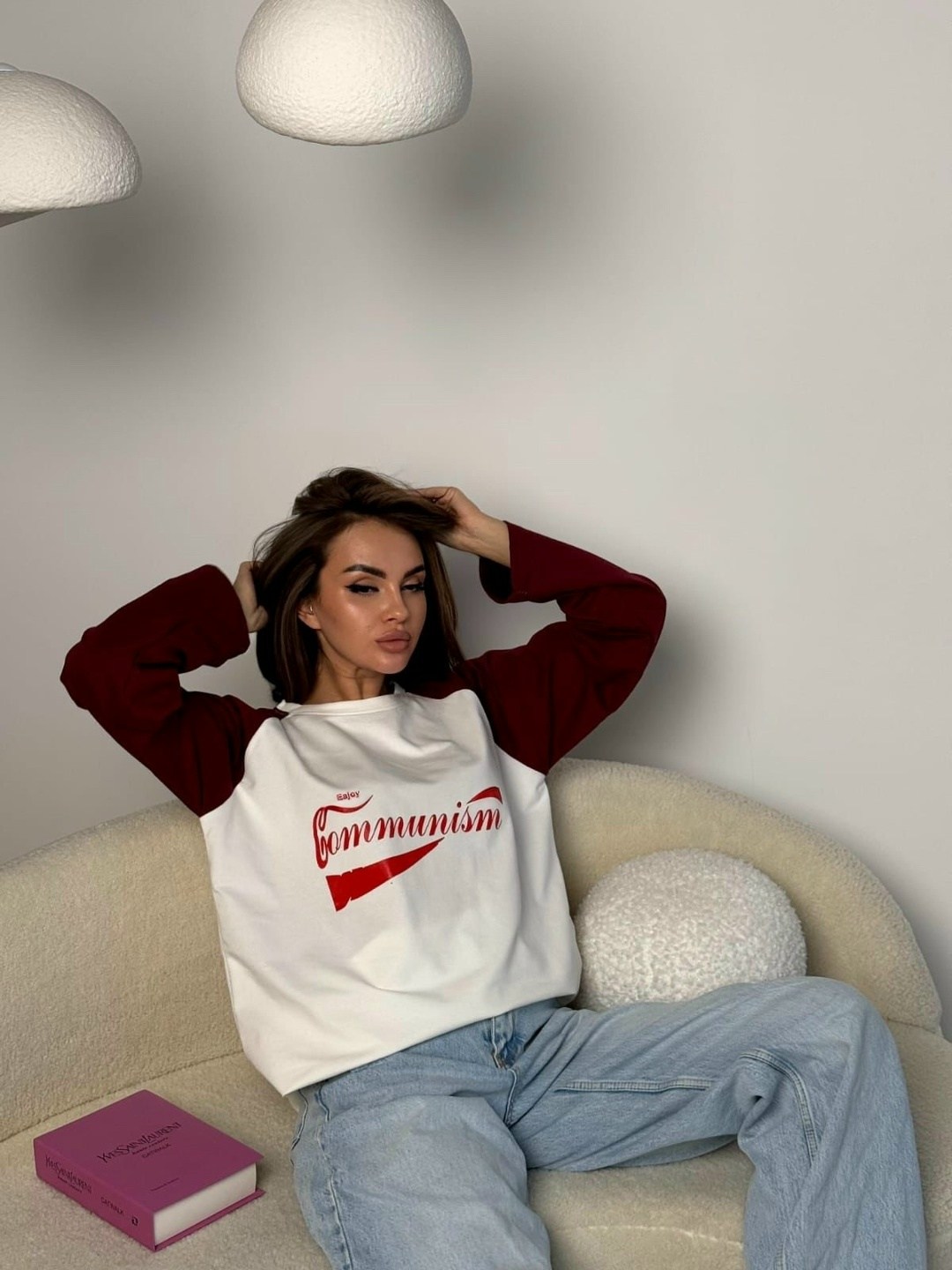 голубой свитшот,толстовки свитшот,свитшоты женские,лонгслив оверсайз,базовый свитшот