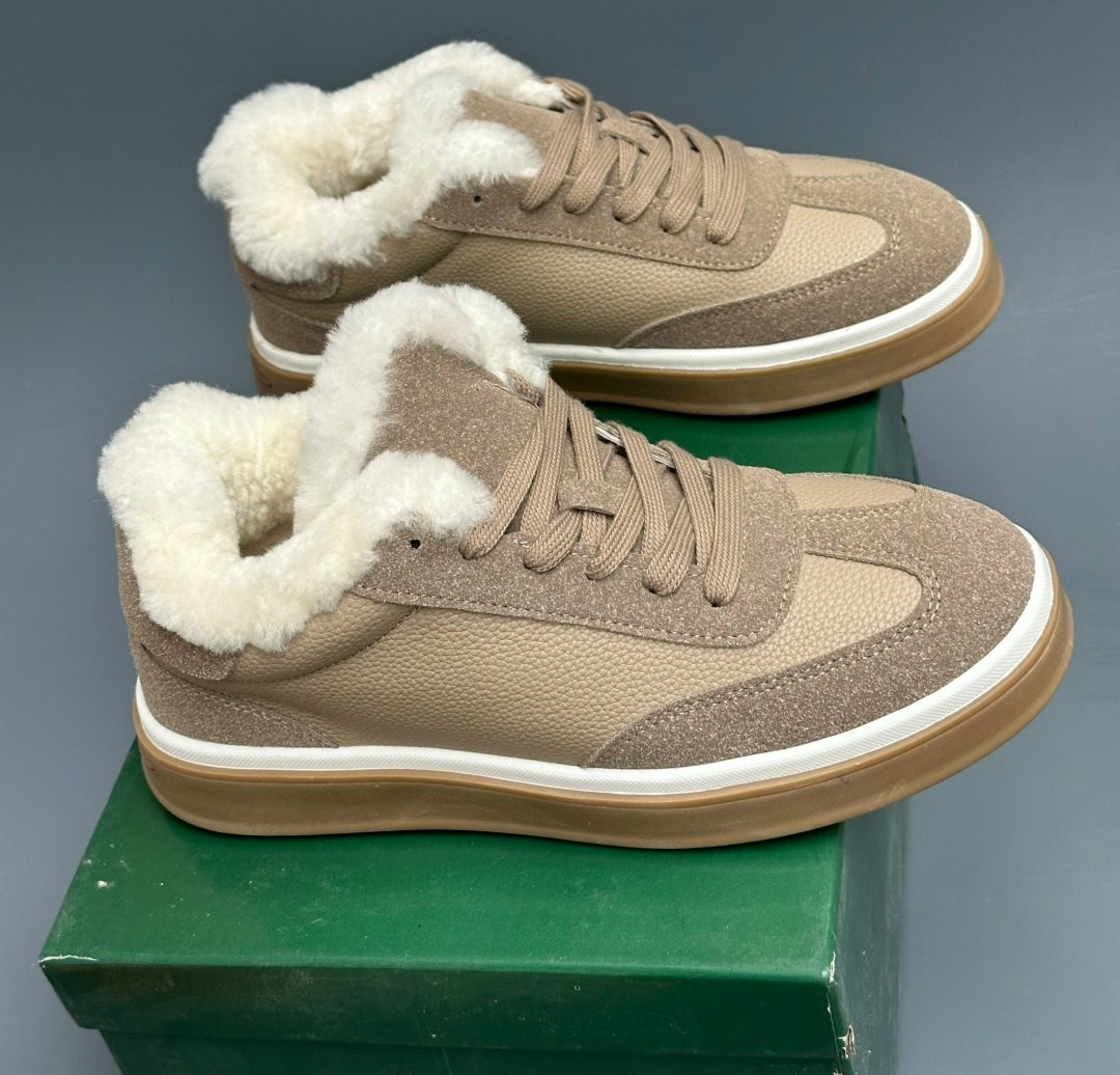 кроссовки loro piana,,кроссовки на меху,замшевые кроссовки,кеды на меху