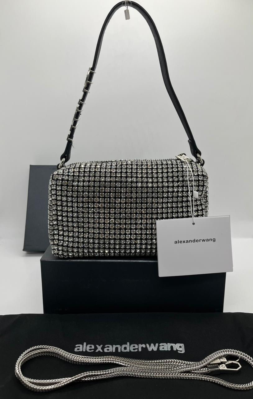 сумка со стразами,alexander wang сумка со стразами,сумка женская со стразами,сумка alexander wang,сумка