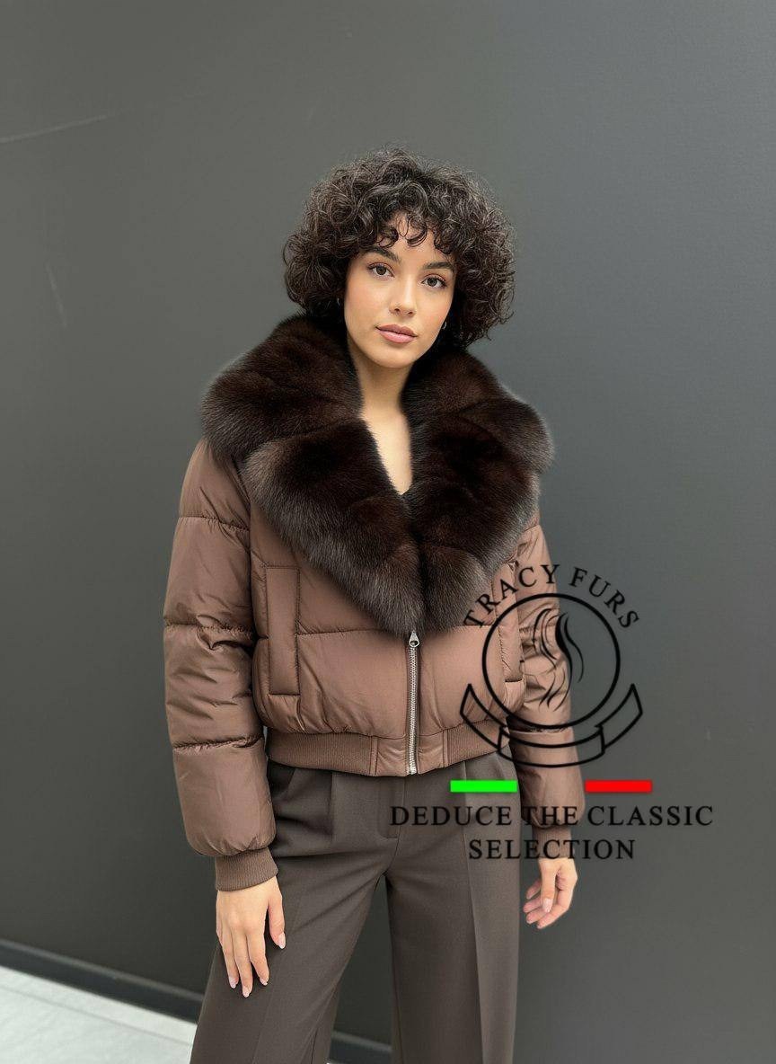 стильные пуховики,пуховики с натуральным мехом,короткий пуховик,пуховик с мехом,пуховик