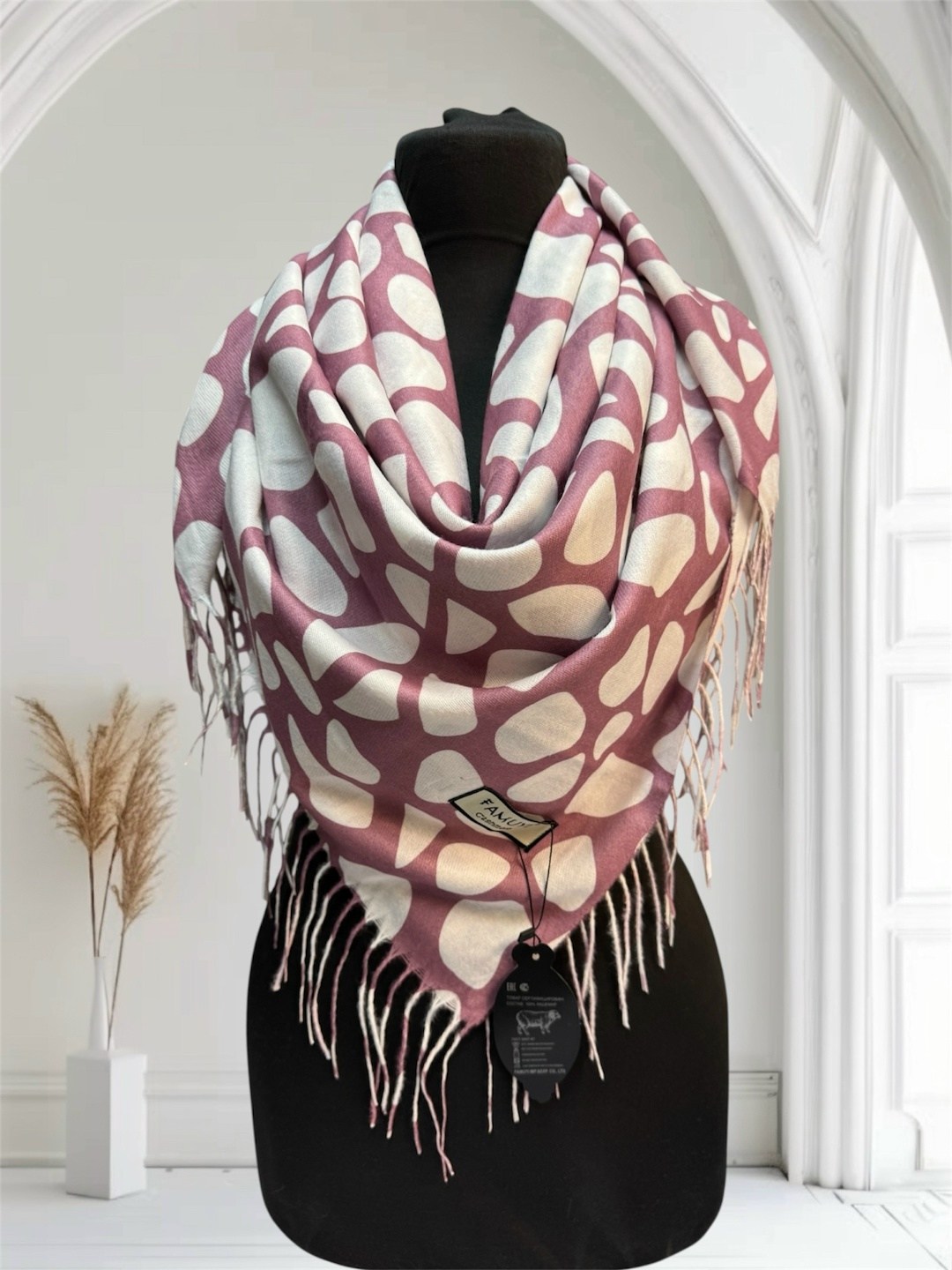 новинки платок,платок леопардовый,кашемировый платок,теплые платки,платок палантин