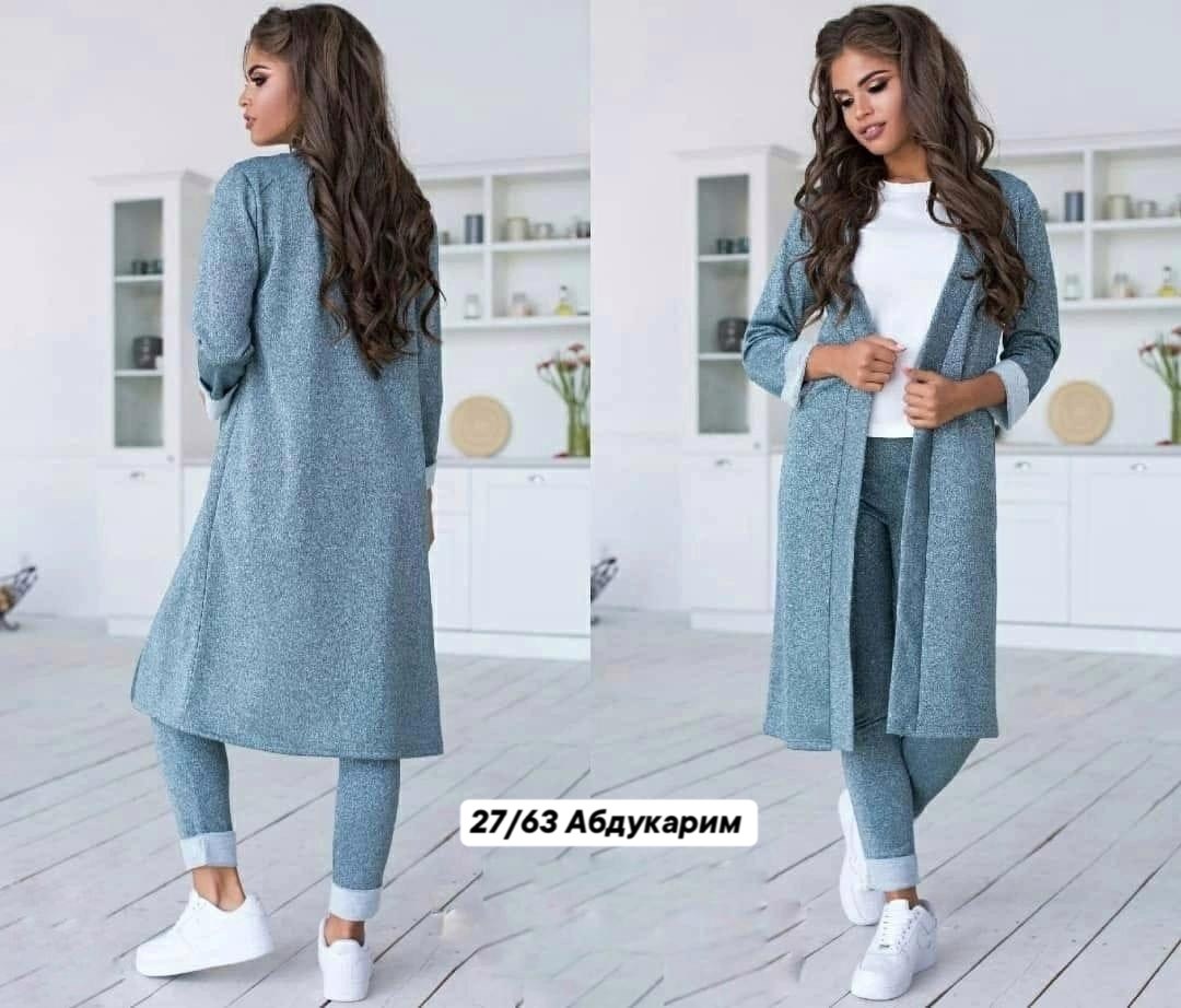 костюм брючный тройка женский с длинным кардиганом,кардиган,костюм женский тройка,костюм с кардиганом,кардиган женский