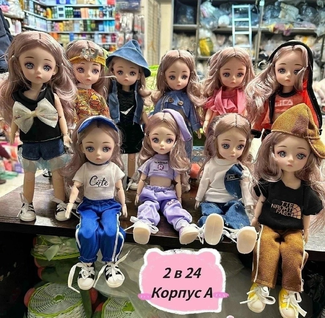 куклы оптом,кукла аксессуарами,шарнирная кукла,кукла для девочек,детская кукла