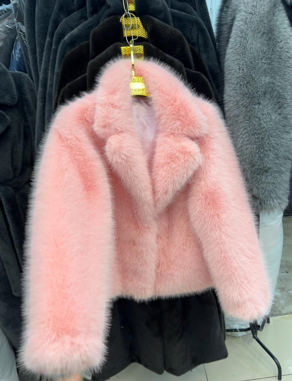 шуба розовая,шубка,шуба меховая,розовая шубка,короткая шуба