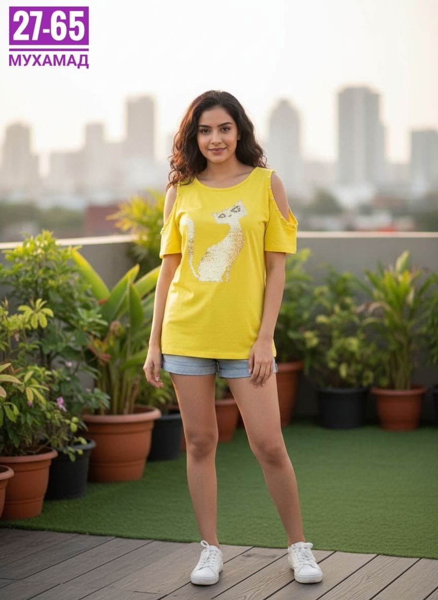 футболки женская,футболки для женщин,футболка женская желтая,футболки женские с принтом,модная