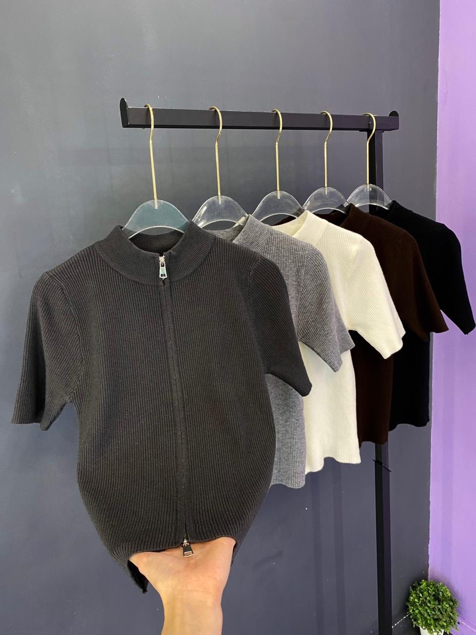 женская кофта,кофта на молнии,кофточка,одежда стильная,кардиган на молнии вязаный