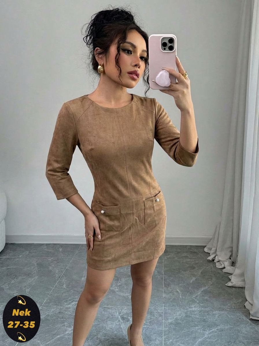 платье женская,платье из искусственной замши,платье из замши,замшевое платье,платье нарядное