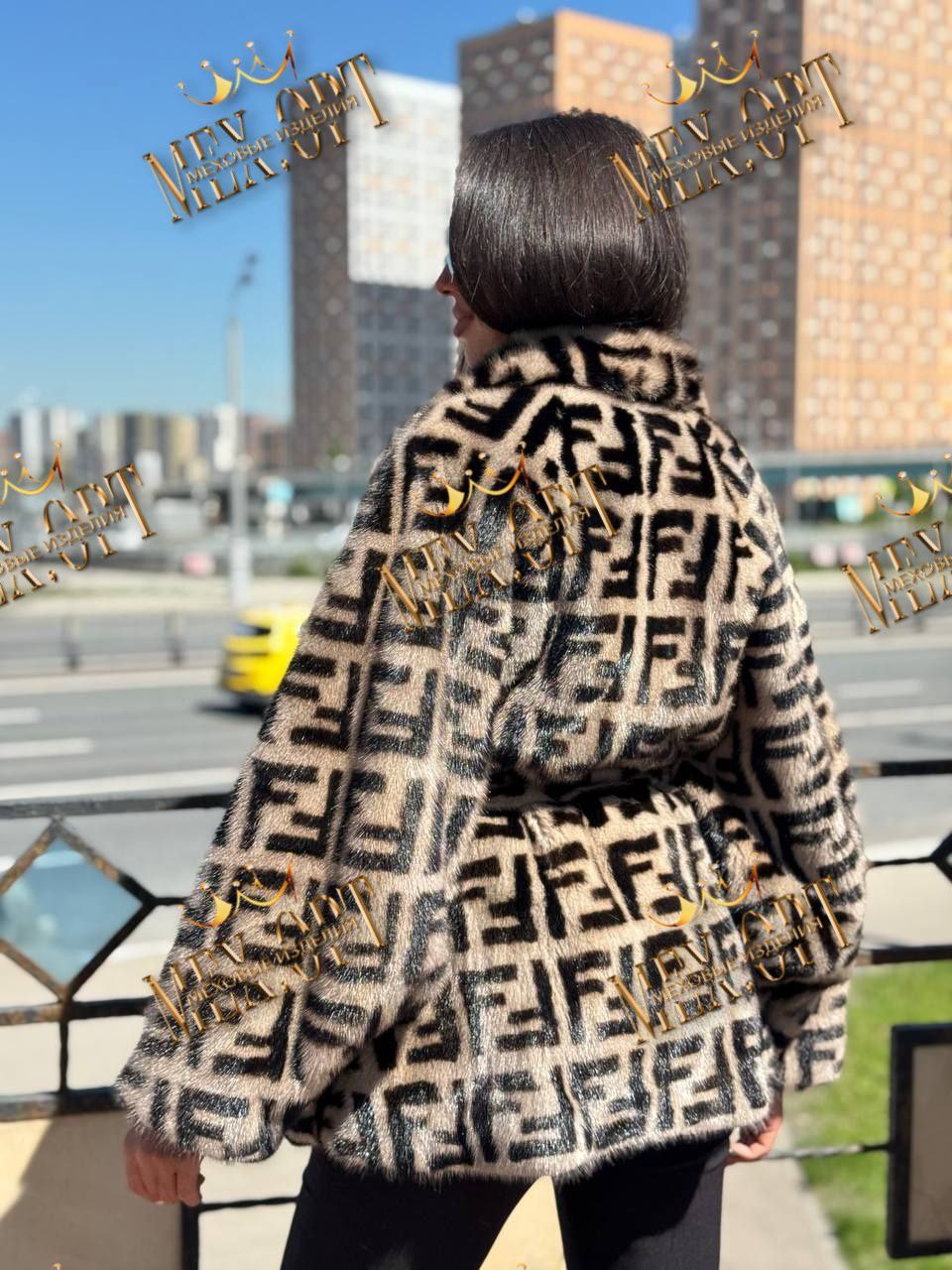 шуба fendi,искусственная шуба под норку,шуба из экомеха,шубы норковые,шубка