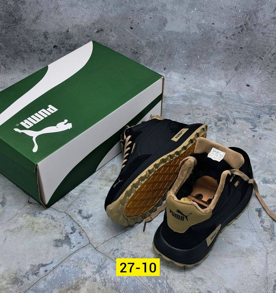 кроссовки мужские puma,зимние кроссовки puma,кроссовки puma,кроссовки мужские зимние с мехом puma,