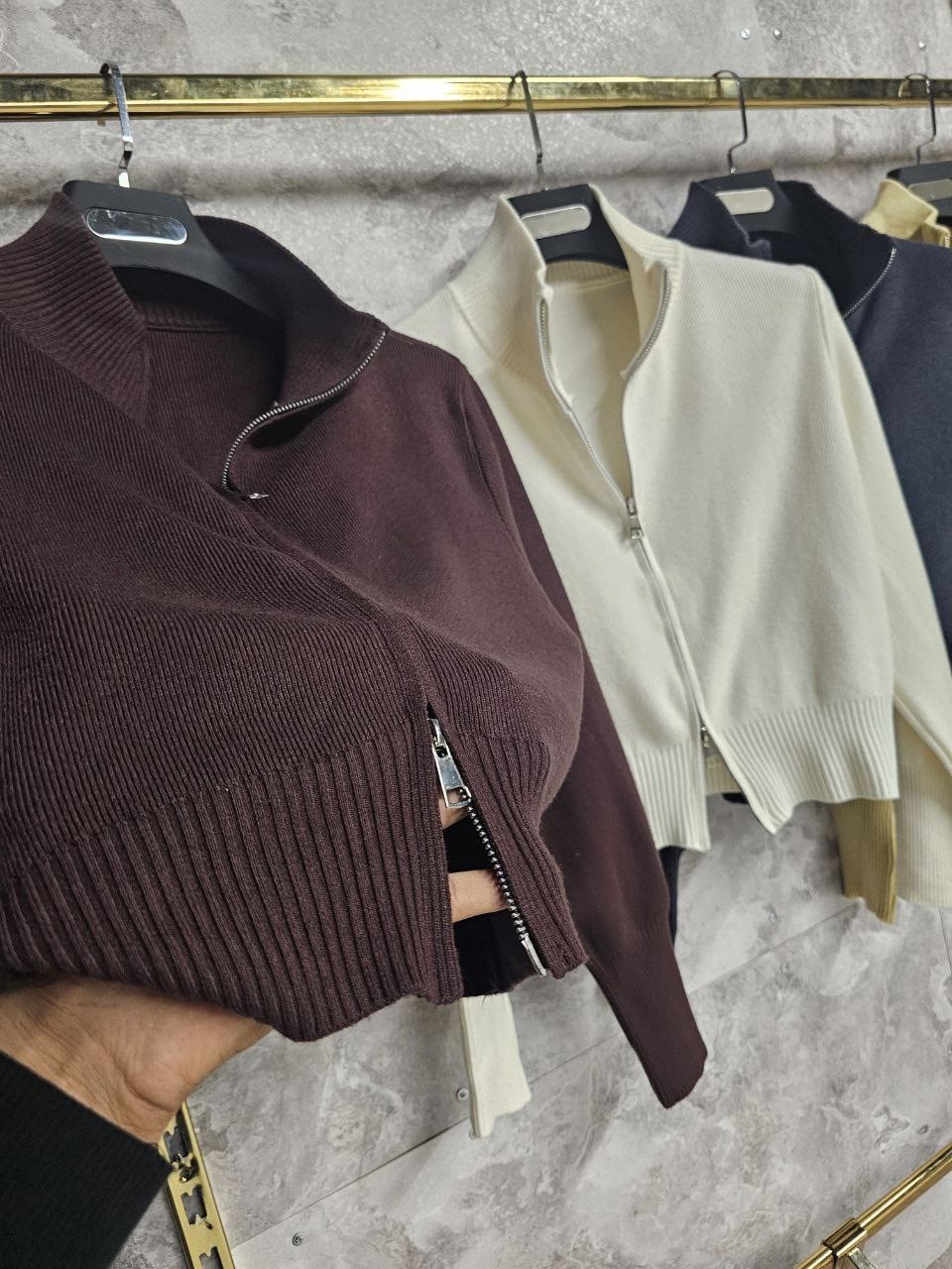 кофта женская,теплая кофта,кардиган кофта,кофта на замке,кофта коричневая