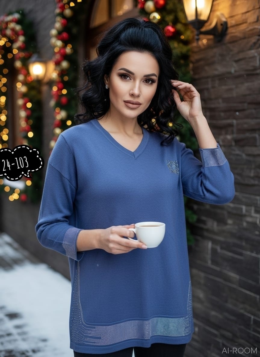 кофта женская,туника стильная,женский джемпер,туника трикотажная,туника женская