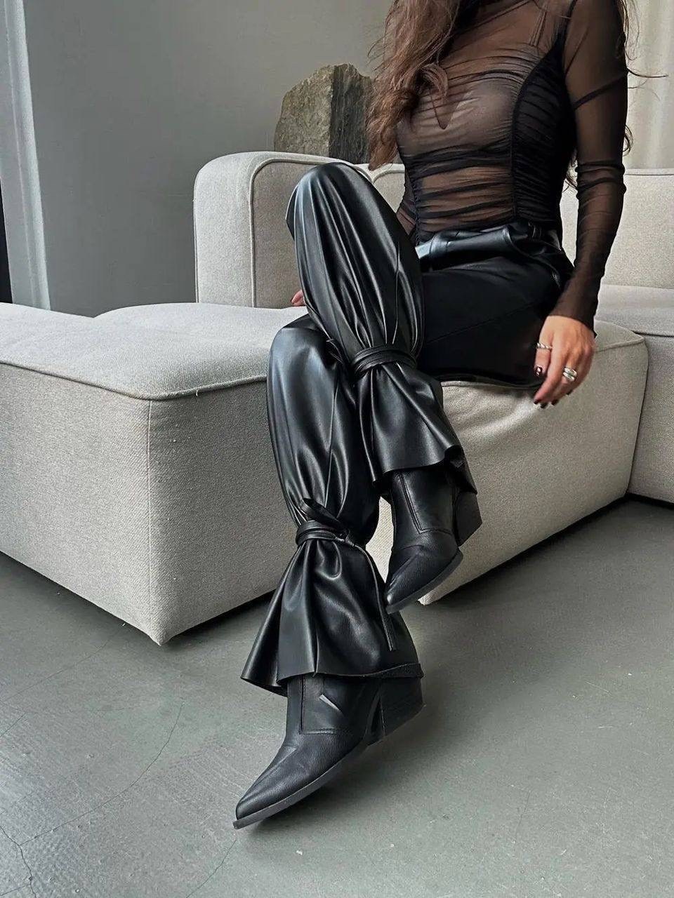 брюки кожаные,брюки палаццо экокожа,женские кожаные брюки,брюки палаццо кожаные,кожаные штаны