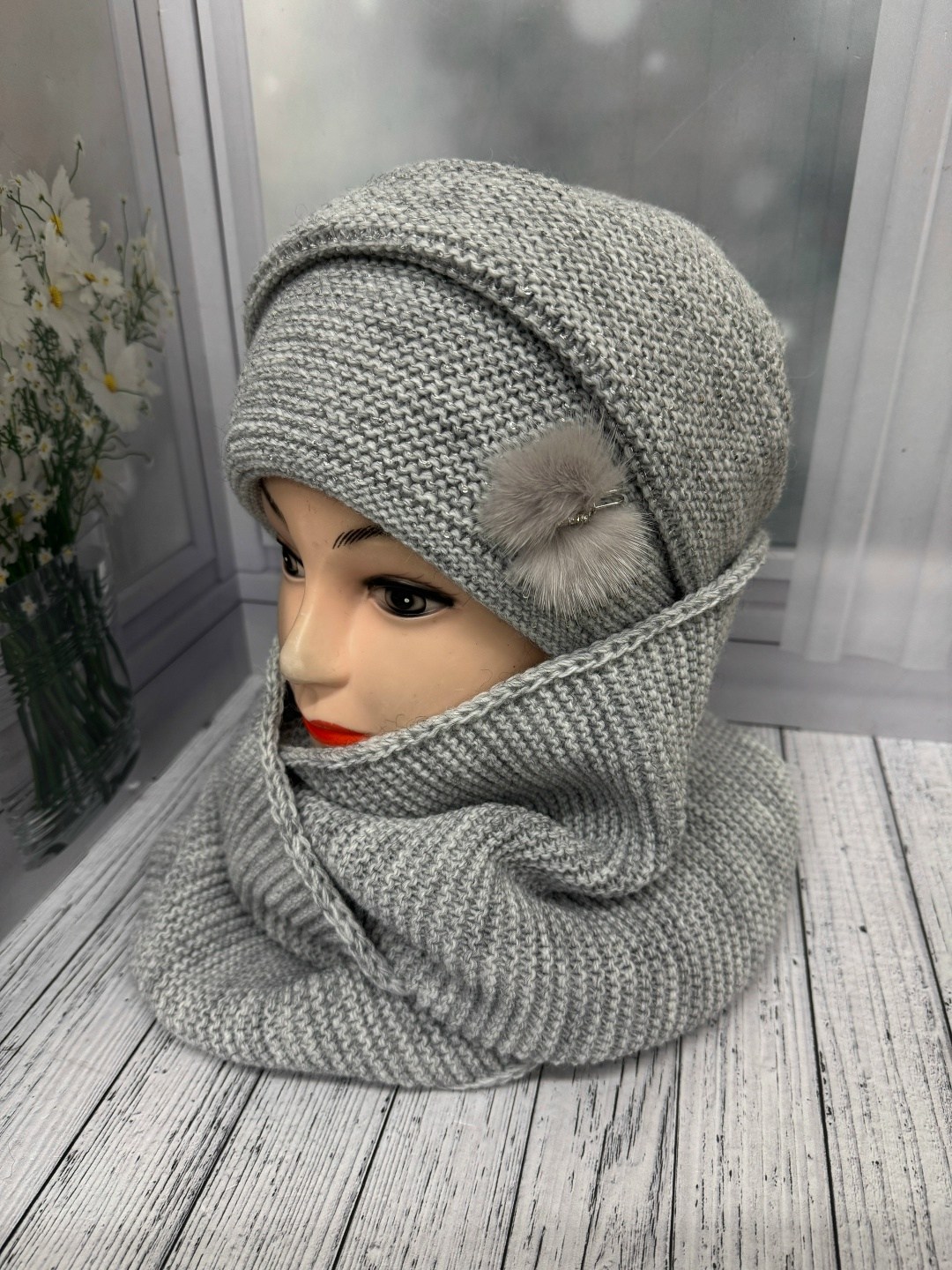 комплект шапка шарф,комплект женский шапка,комплект шапка снуд женский,комплект шапки,шапка снуд