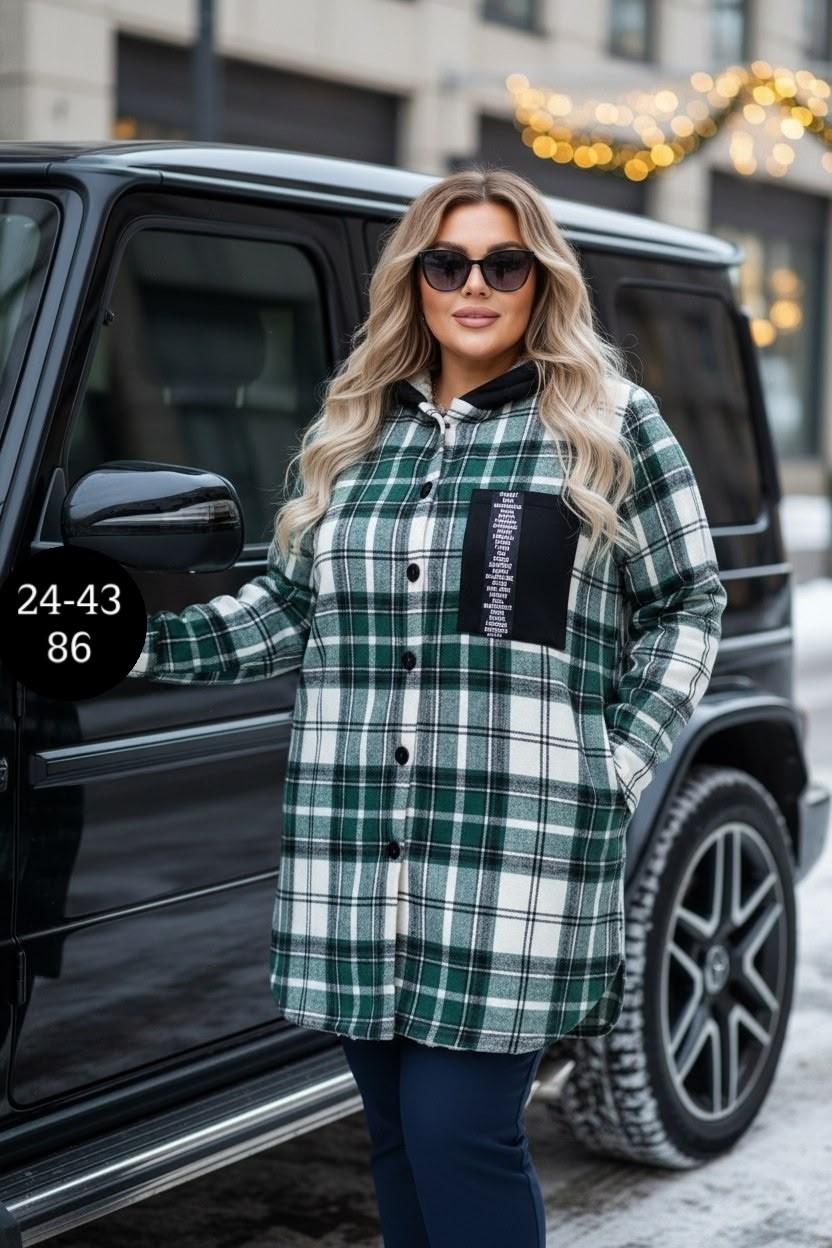 кардиган в клетку,кардиган,кардиган кофта,одежда больших размеров,удлиненная рубашка в клетку