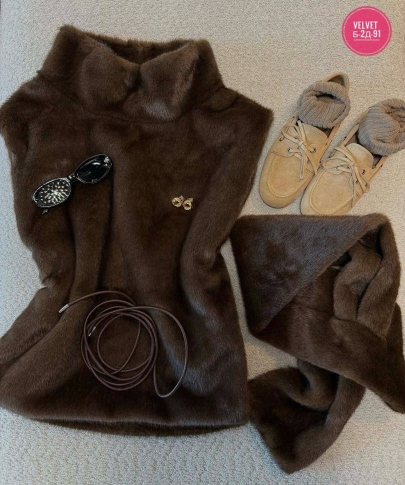зимняя мода,мода стиль,норковая манишка,шуба модная