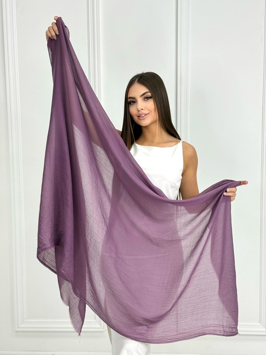 палантин женские,шарф легкий весна однотонный,палантин 80,шарф женские,палантин