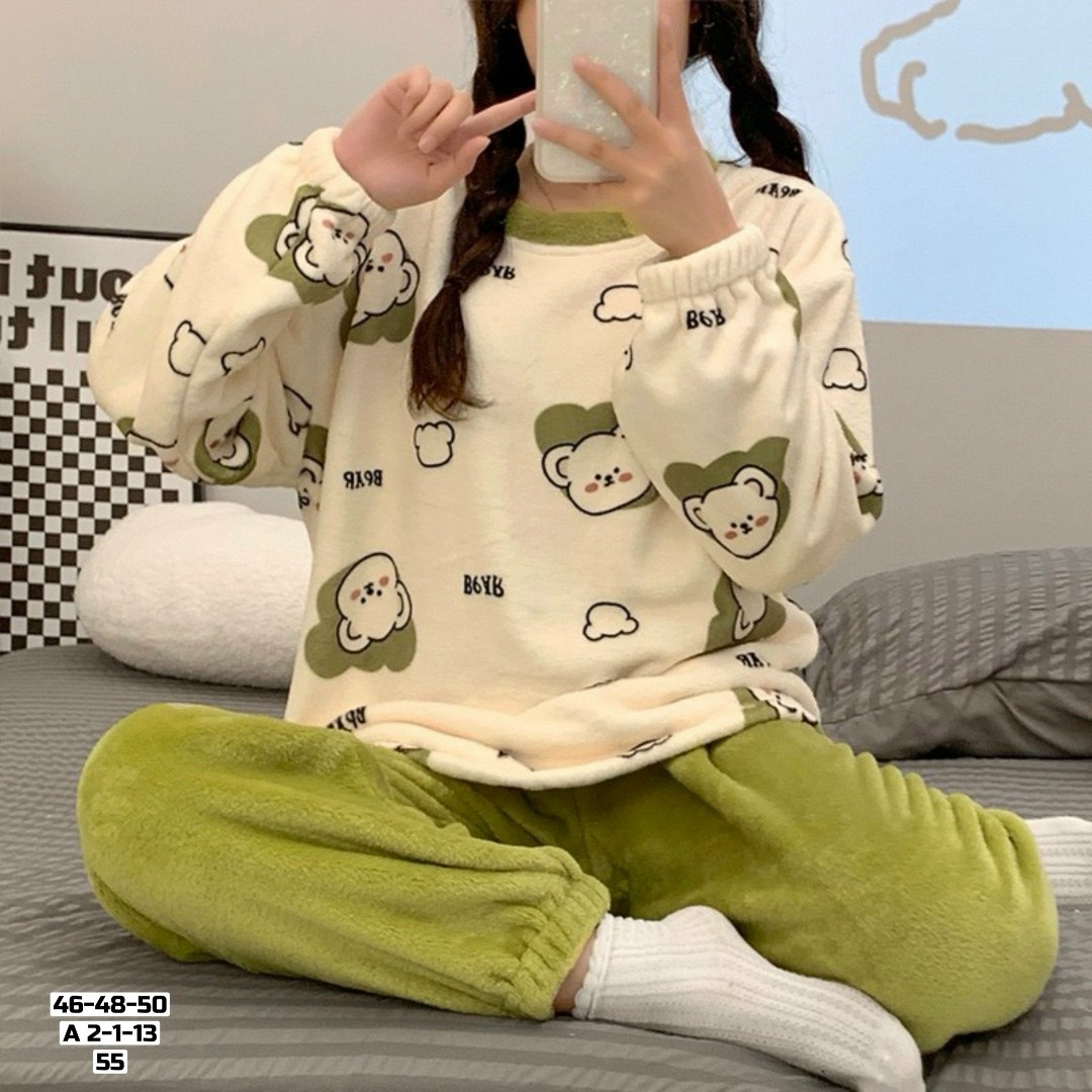 плюшевая пижама женская,пижама женская со штанами теплая домашняя плюшевая,пижама теплая женская,пижаме,махровая пижама