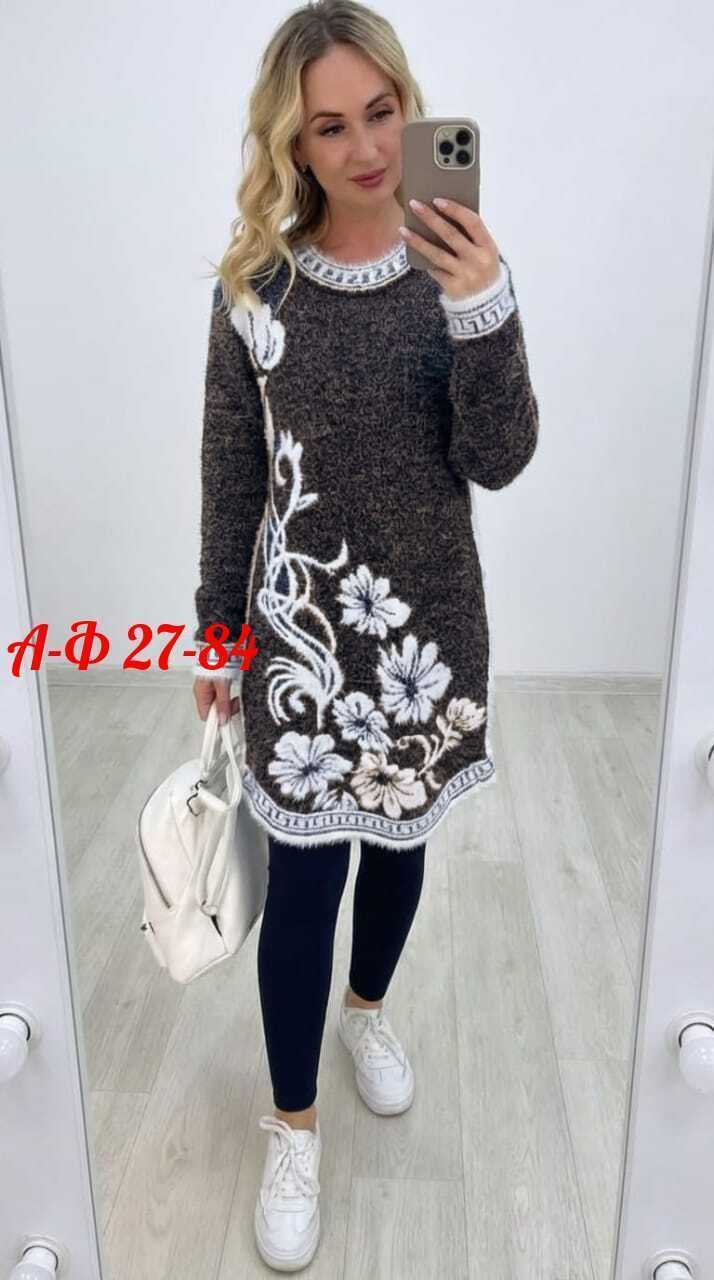 туника женская,платье женское вязаное,туника женская теплая,туника теплая,туника женская теплая нарядная