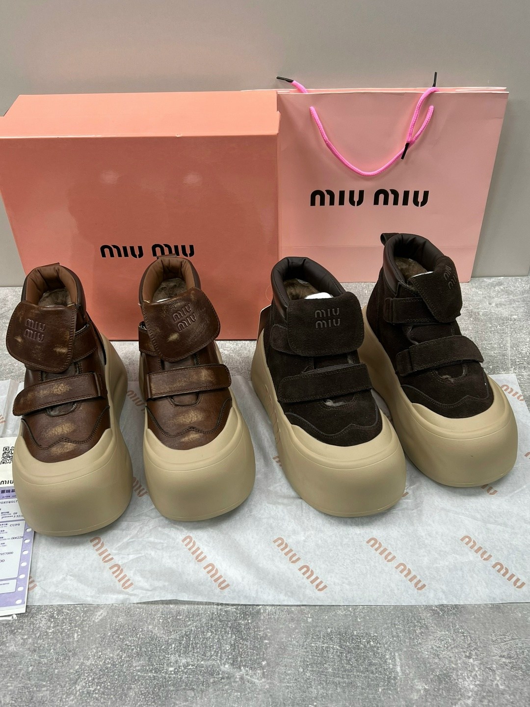 ,женская ,ботинки модные, теплая,кеды miu miu