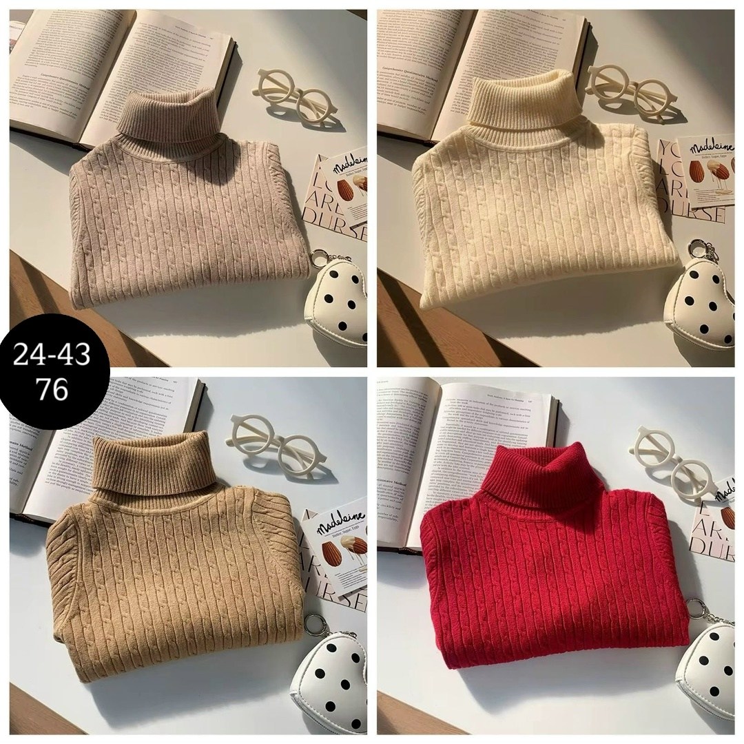 свитер для девочек,детский свитер,вязаные свитера,свитер с воротником,свитер