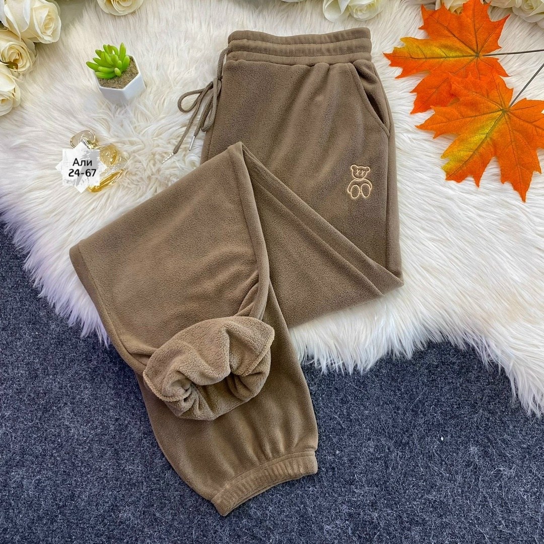 штаны на флисе,флисовые брюки,брюки велюровые,штаны женские,брюки на флис