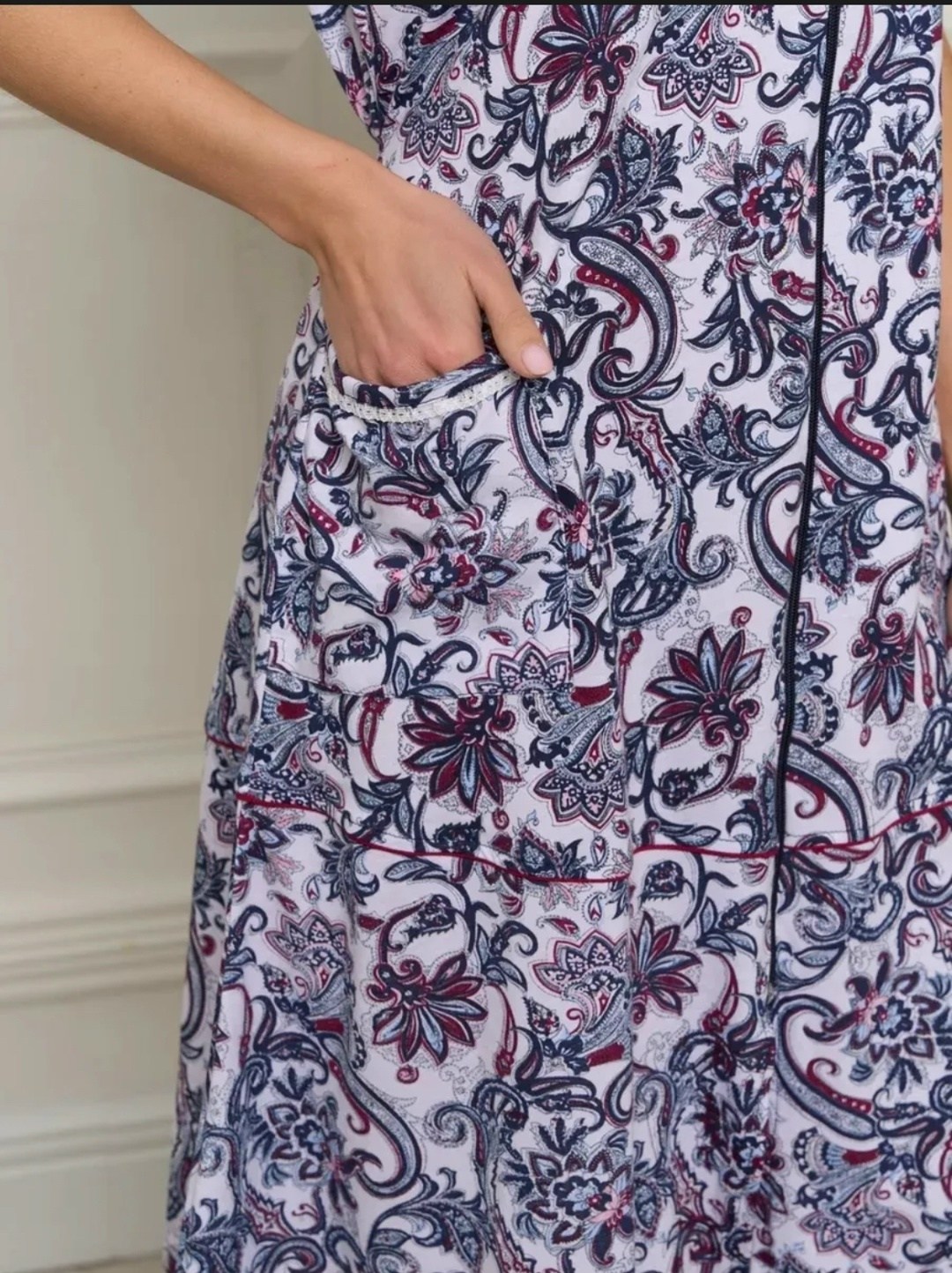 халат женский домашний,халат женский домашний на молнии,женский халат,халат домашний на молнии летний,халат женский для дома