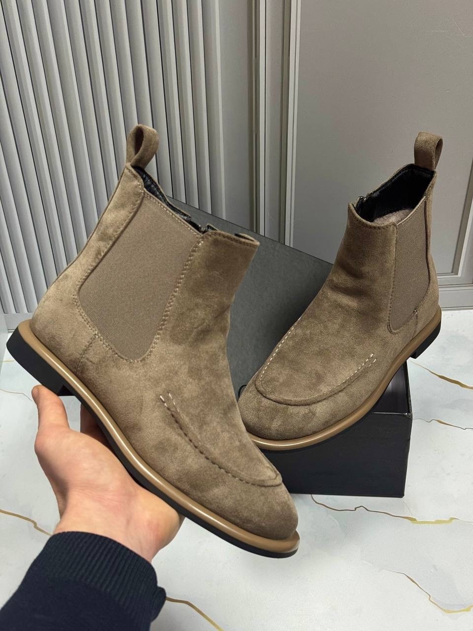 ,замшевые ботинки челси,замшевые ботинки,ботинки челси мужские,ботинки челси