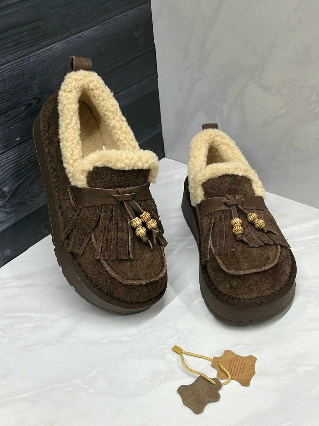 ,лоферы на меху,лоферы с мехам,женская , женская зимняя