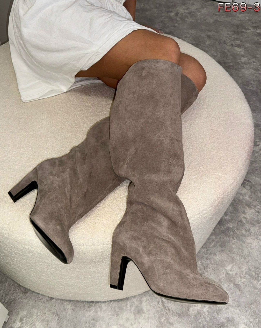 сапоги замшевые,женские сапоги,элегантные сапоги,сапоги бежевые,замшевые светлые экко сапоги